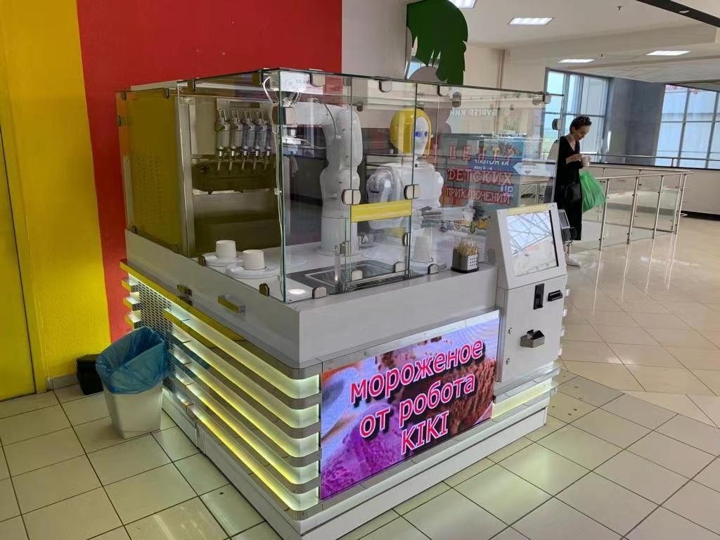 ice cream vending machine fully automatic food vending machine