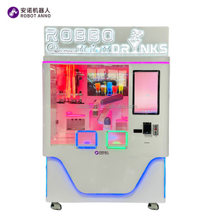 32 total bottles robot bartender vending machine with ice and soda dispenser machine