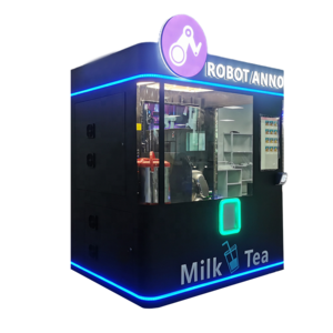 Robotics Arm Smart Milk Tea Coffee Vending Machine Bubble Tea Vending Machine