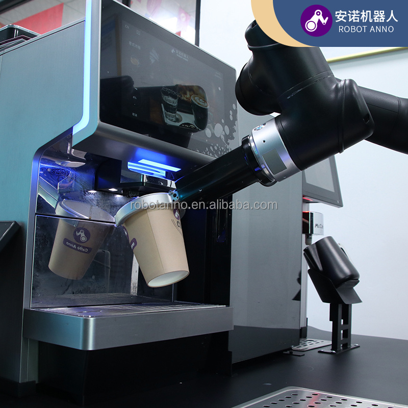 New Design Touch Screen Cappuccino Latte Electric Fully Automatic Robot Coffee Machine For Business