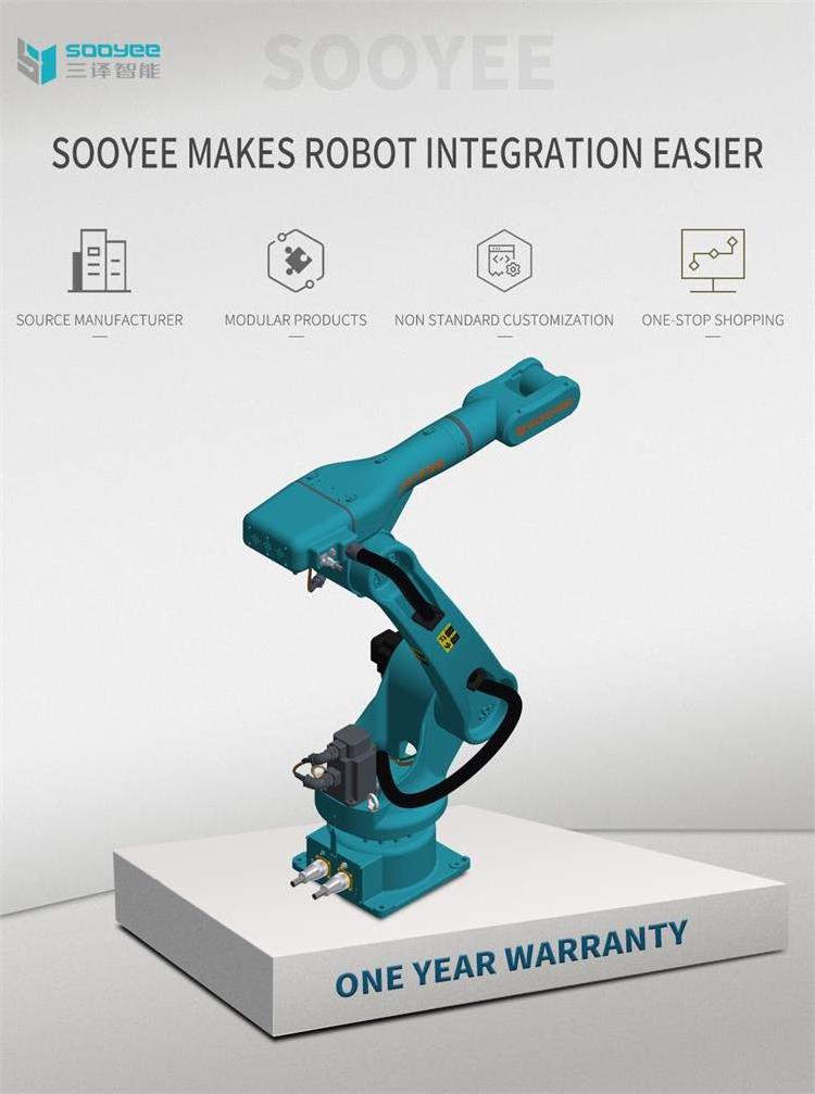 Sooyee--SYB1830B,1800mm Armspan/30KG,6 Axis Handling Robot Arm For Bottle Water Box/Carton/Box/Rice Bag