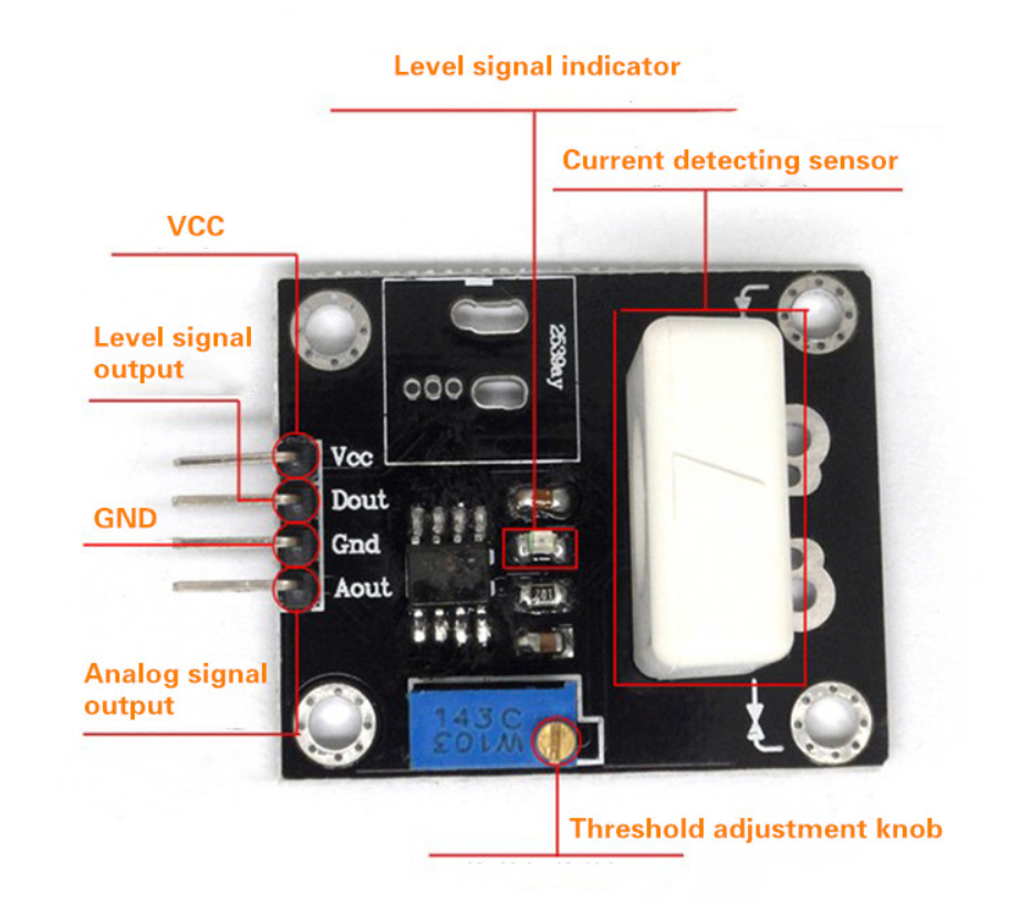 DC 100A 70A 35A Hall  Current Sensing Switch Current Transducer Sensor WCS1700 Current Sensor