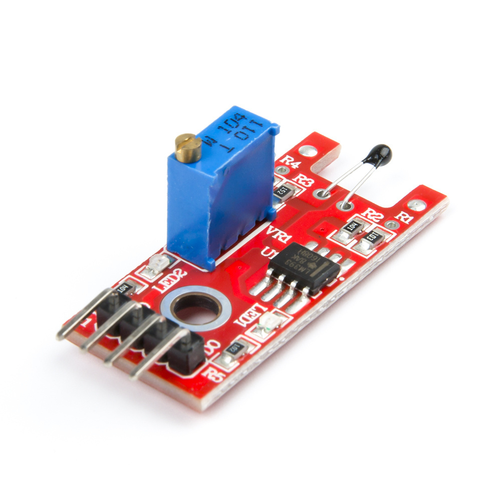 KY-028 4 Pin Digital Temperature Thermistor Thermal Sensor Switch Mode Raspberry Computer Components