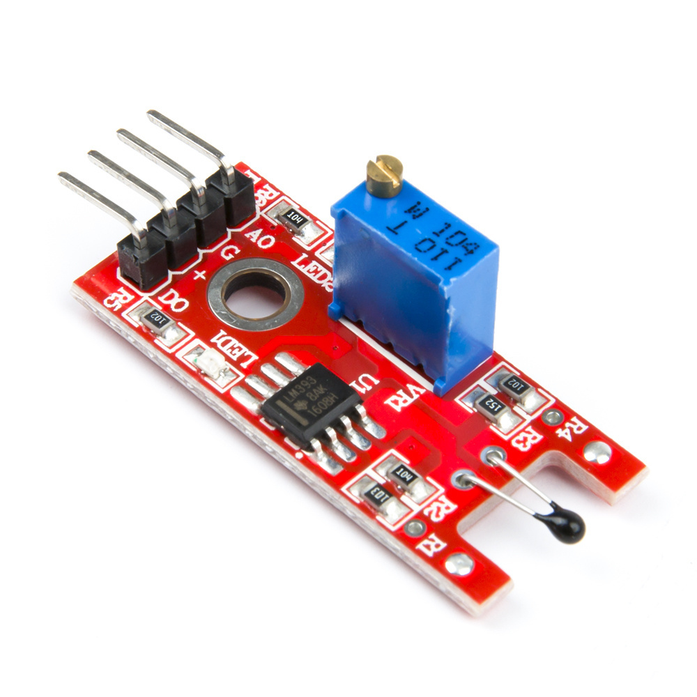 KY-028 4 Pin Digital Temperature Thermistor Thermal Sensor Switch Mode Raspberry Computer Components