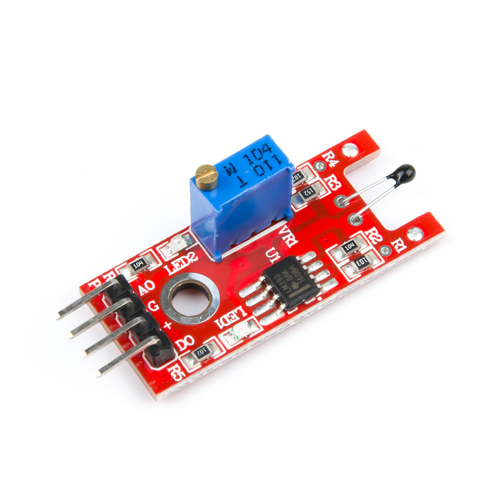 KY-028 4 Pin Digital Temperature Thermistor Thermal Sensor Switch Mode Raspberry Computer Components