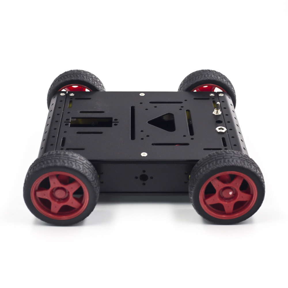 RoboWiz Metal Tank Robot Smart Car Chassis Black