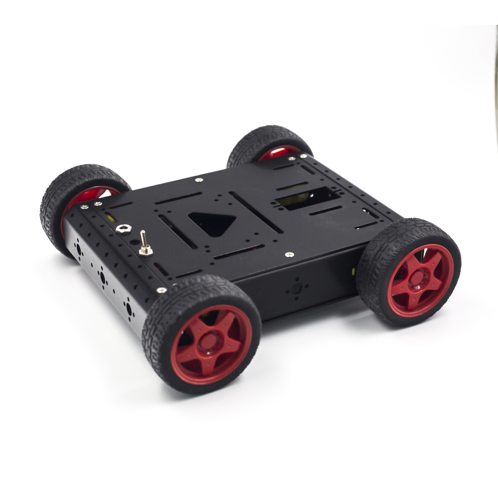 RoboWiz Metal Tank Robot Smart Car Chassis Black