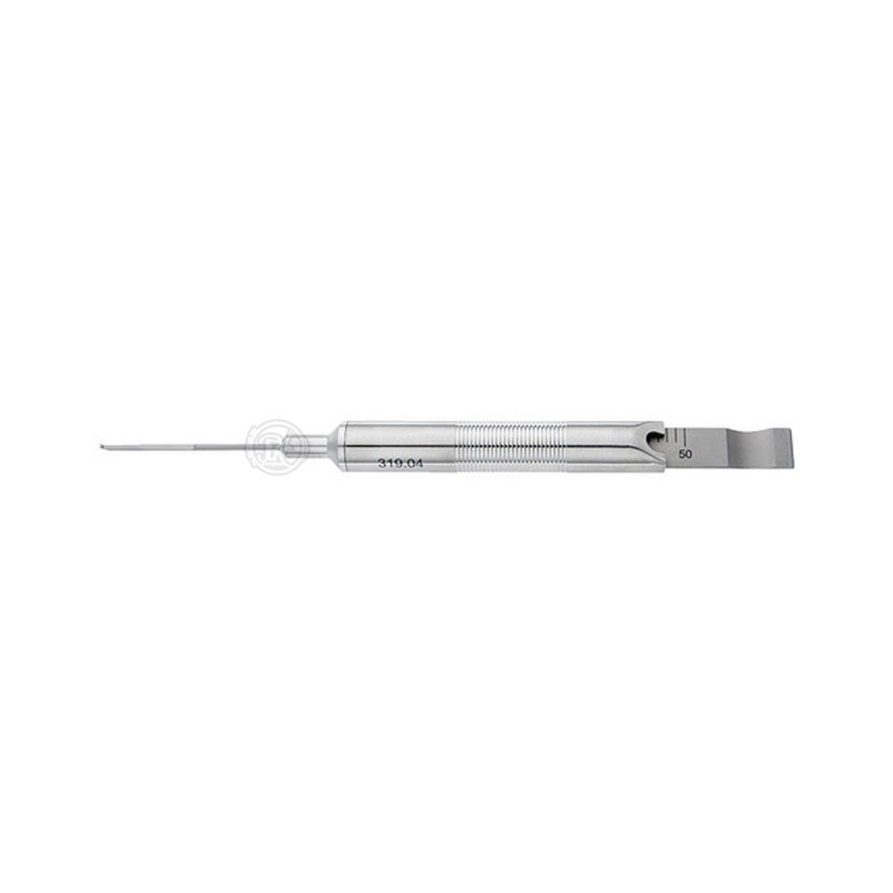 Customized Facial Measuring Gauge Dall Finish Stainless Steel Surgery Gauge With Back Screw