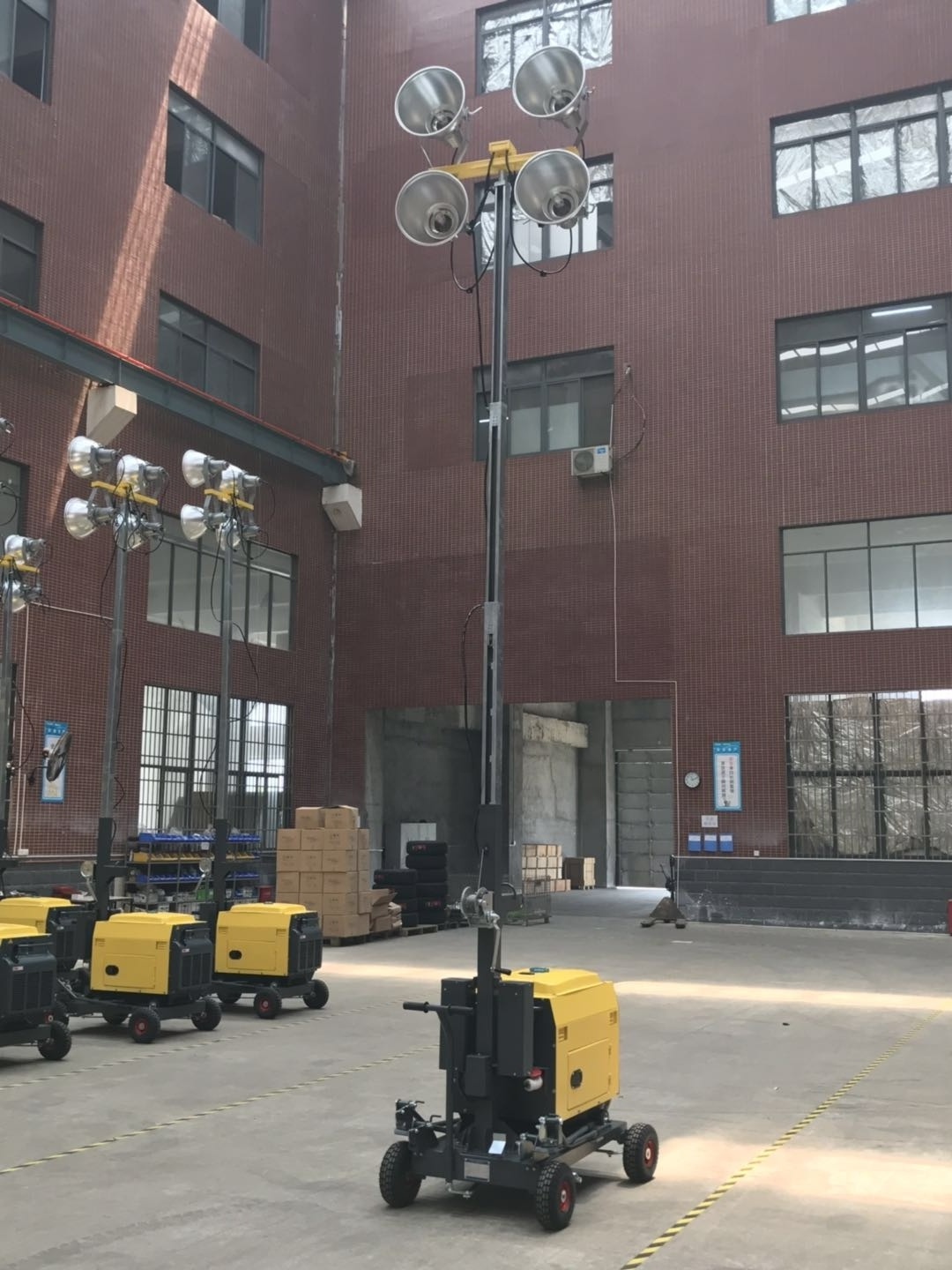 construction Portable mobile Lighting Tower Generator RPLT1600B