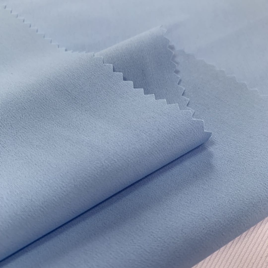 Sportswear plain pattern fabric Polyester spandex 4 way stretch woven quick dry wicking fabric