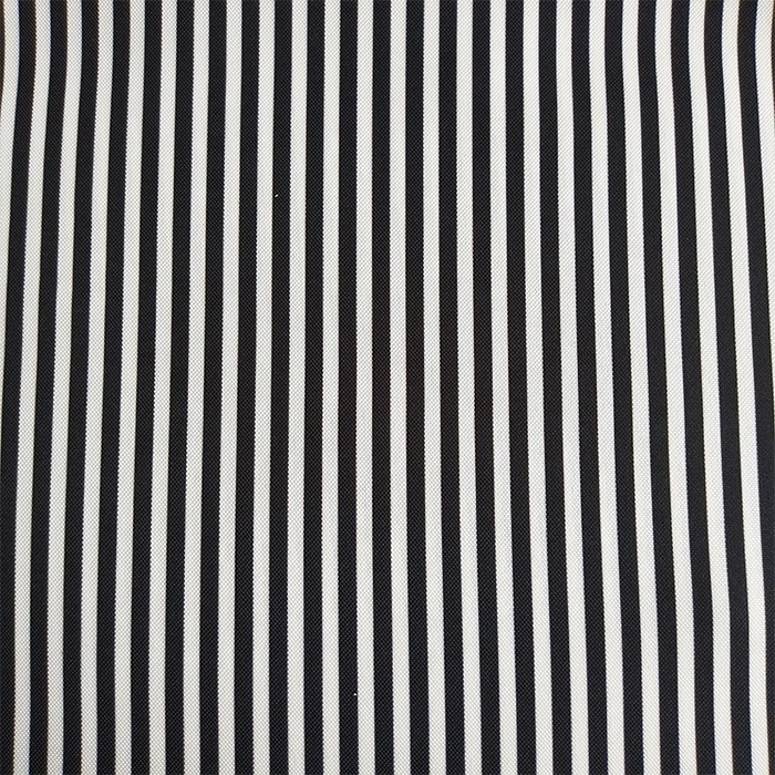 200gsm black white stripe printed pu coated 600d polyester waterproof oxford beach chair fabric