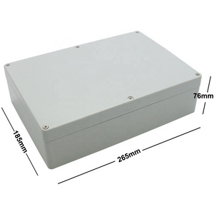 molded Cheap Plastic enclosures for pcb plastic box enclosure electronic Control Housing 265*185*76mm