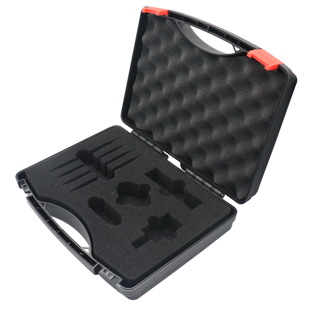 Injection Molded Hard Plastic Equipment Case with Pick and Pluck Foam 280*230*82mm