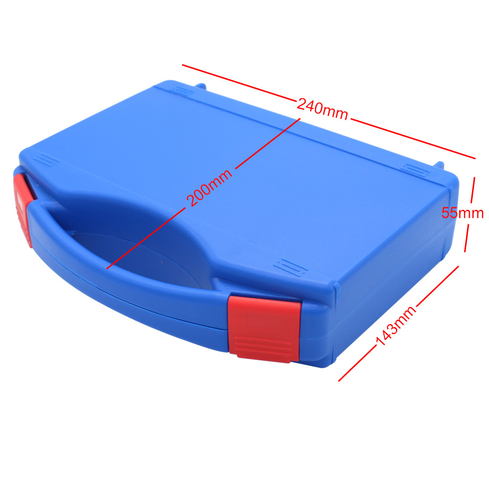 Custom Color Plastic Carrying Storage Case with Pick&Pluck Foam for Toy Bricks/Game card