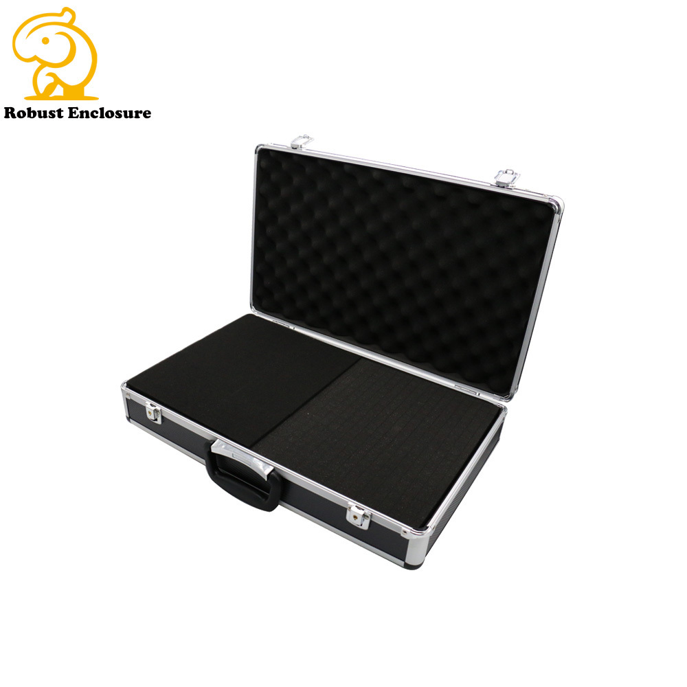 China factory hot sale flight Aluminum Case with pick N pluck foam