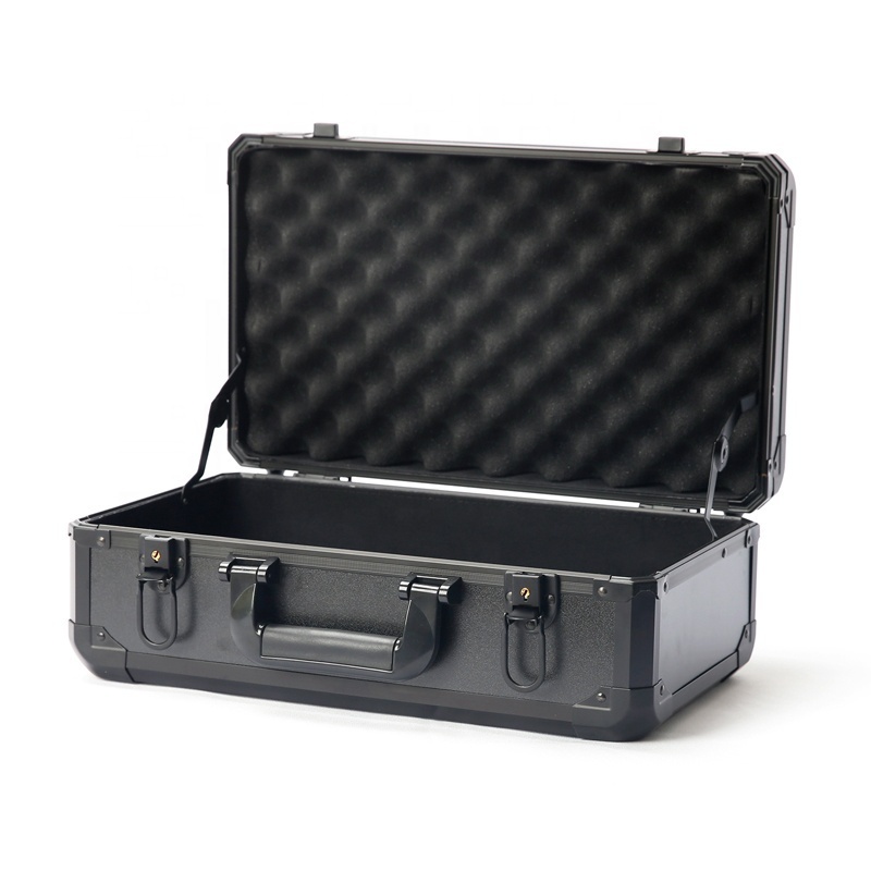 Ningbo Manufacturer Custom Size Heavy Duty Aluminum Flight Case Suitcase Carrying Case Storage Tool Case With Custom Foam