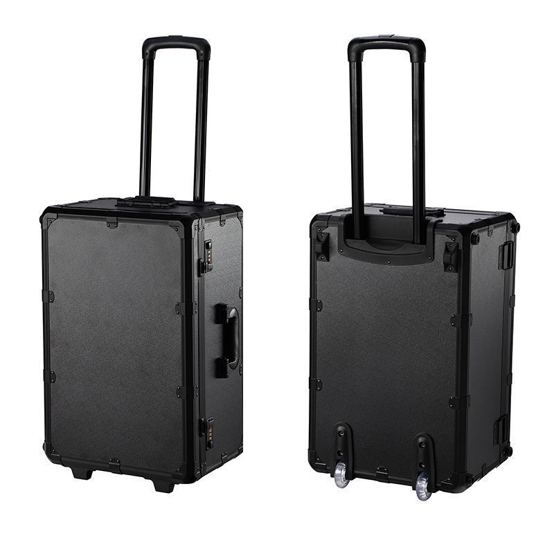 Trolley Case Aluminum Storage Travel Case with Wheels