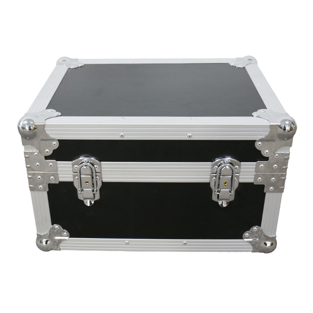 Exhibition used aluminum transportation tool box plywood flight case