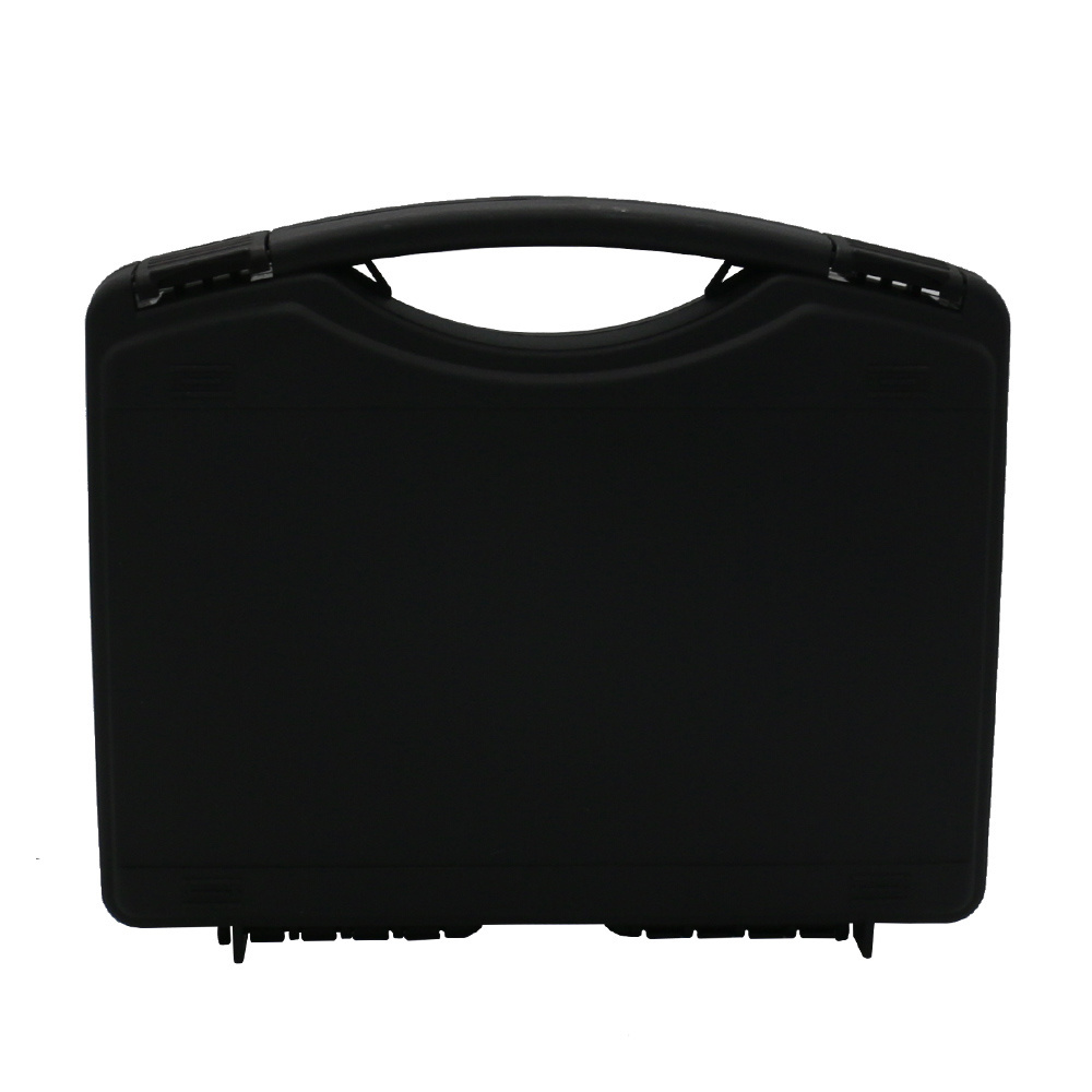 Simple PP Plastic Carrying Case With Click Lock For Delivery And Keeping