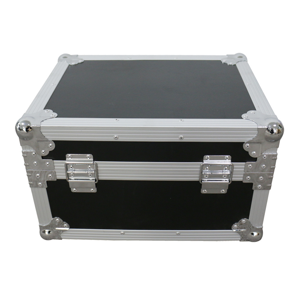 Exhibition used aluminum transportation tool box plywood flight case