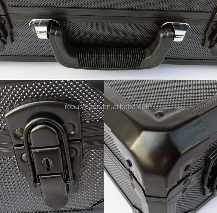 Ningbo Factory Aluminum Carry Tool Case aluminum briefcase hard case with customized size and foam