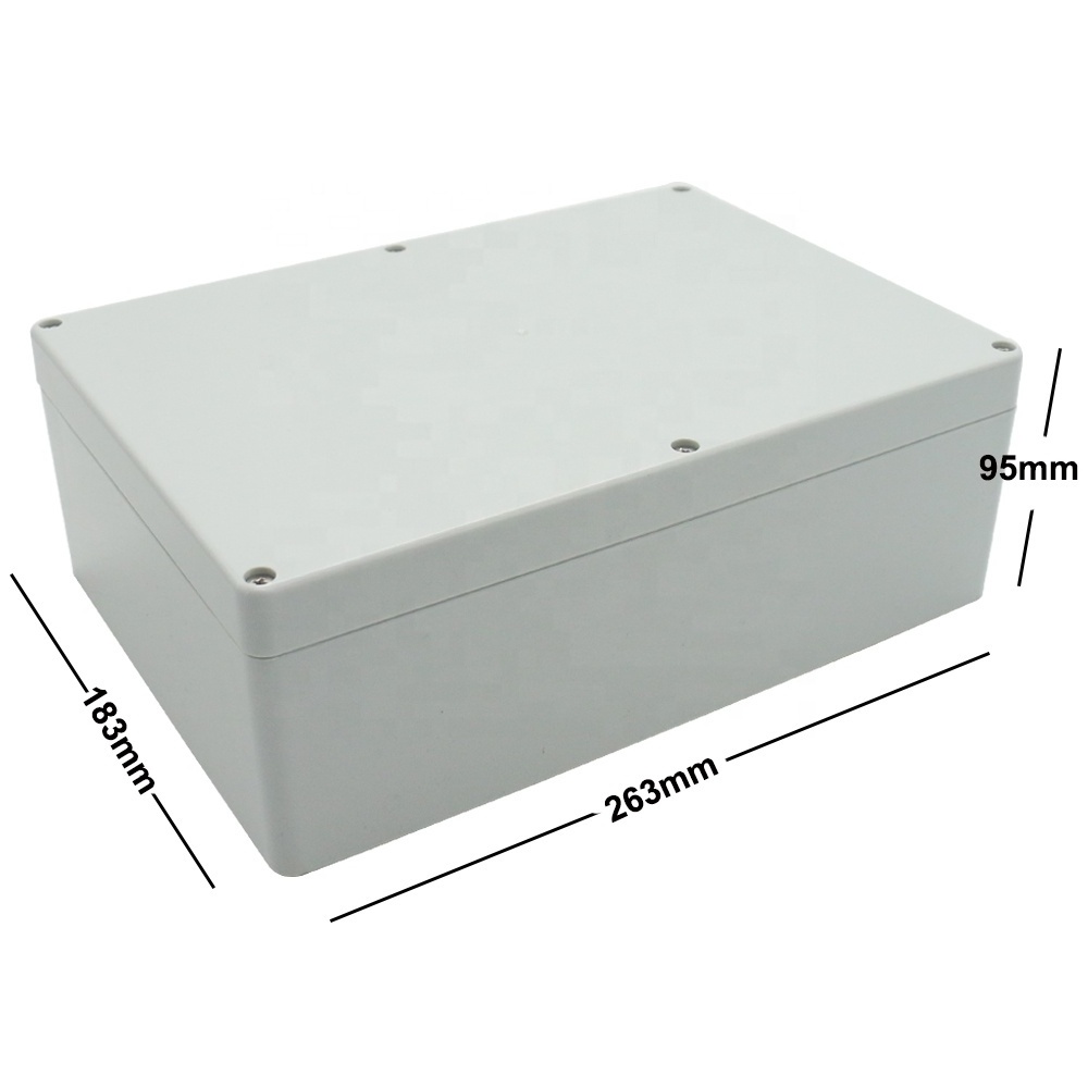 IP65 Ordinary electronic enclosure plastic boxes waterproof/plastic electrical enclosure distribution box /switch box 263*183*95