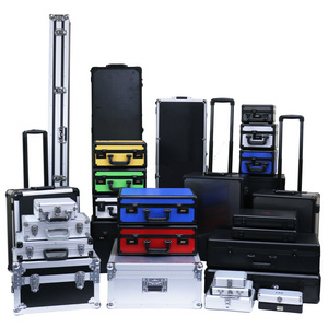 Ningbo Factory Aluminum Carry Tool Case aluminum briefcase hard case with customized size and foam