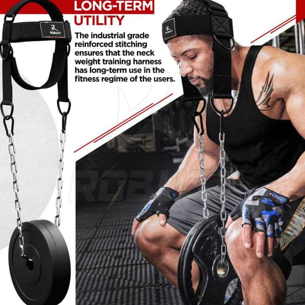 Exercise Gym Weight Lifting Head Harness For Training High Quality Weightlifting Head Harness In Low Price