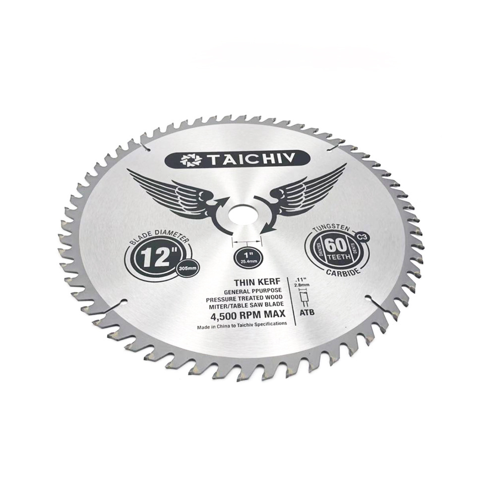 stainless steel cutting discs High Carbon Steel 10 12 Inch Wood Carbide Circular Saw Blade