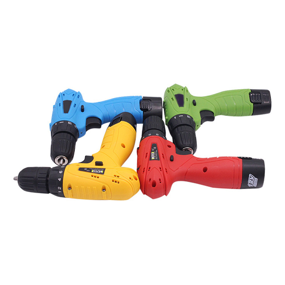 New Style Variable Speed Brush Motor 21v Battery Power Drill Machine Power Drill Tools Cordless Drill Odm Milwaukee Tools 10mm