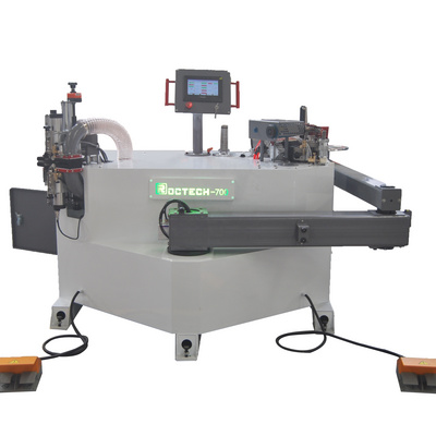 Woodworking edge bander curve line straight edge banding machine woodworking Curve edge banding machine