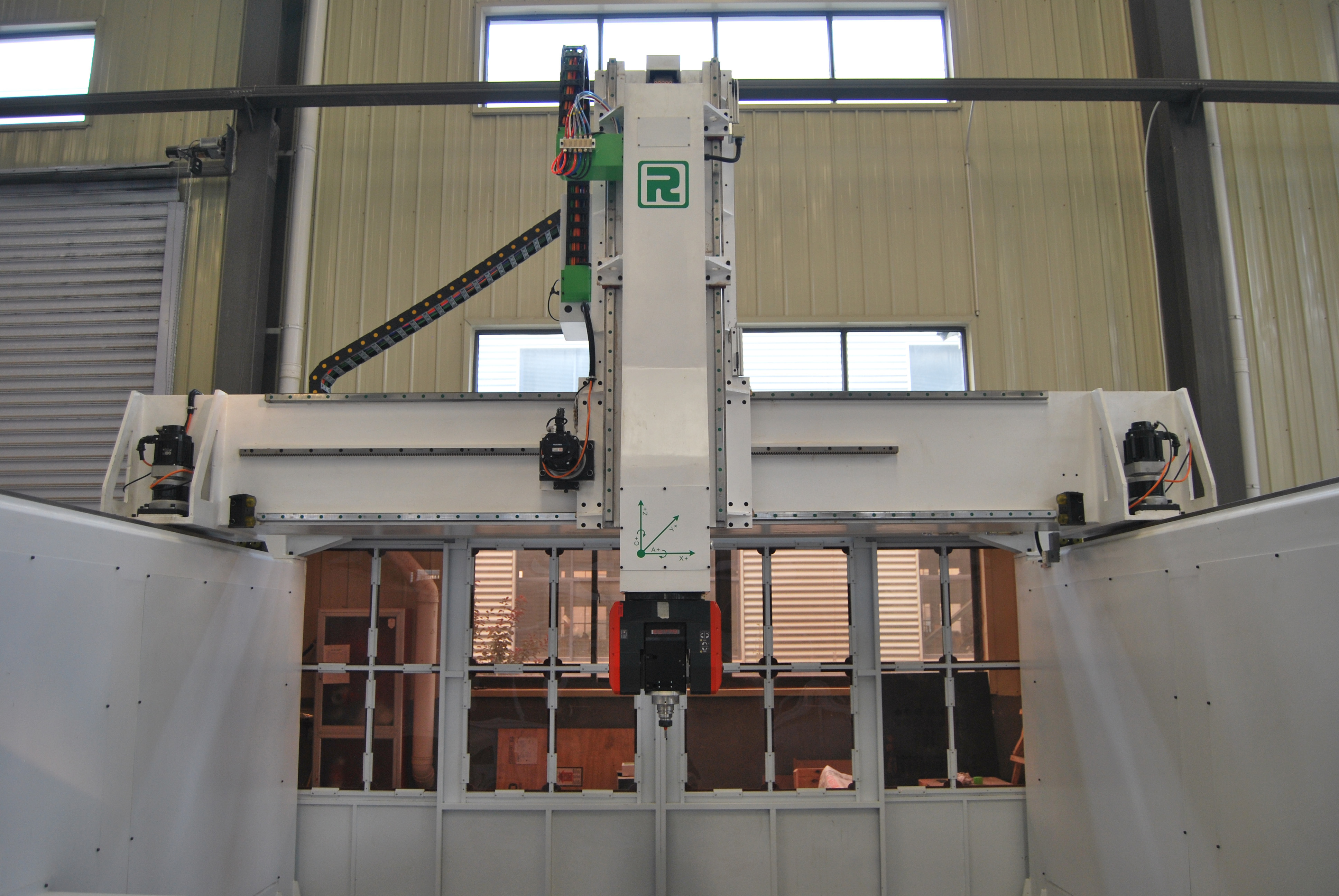 CNC Machine Price RCF2560 Boat/car Molding 5 Axis Router Yaskawa Servo Osai System 15000mm/min 3000 25000mm/min