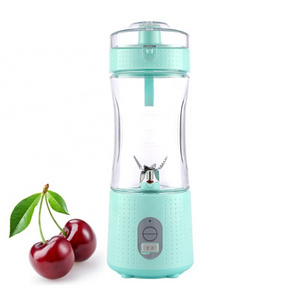 Special price rechargeable portable milkshake blender mixer 230w 380ml mini usb fruit juicer hand vegetable grinder