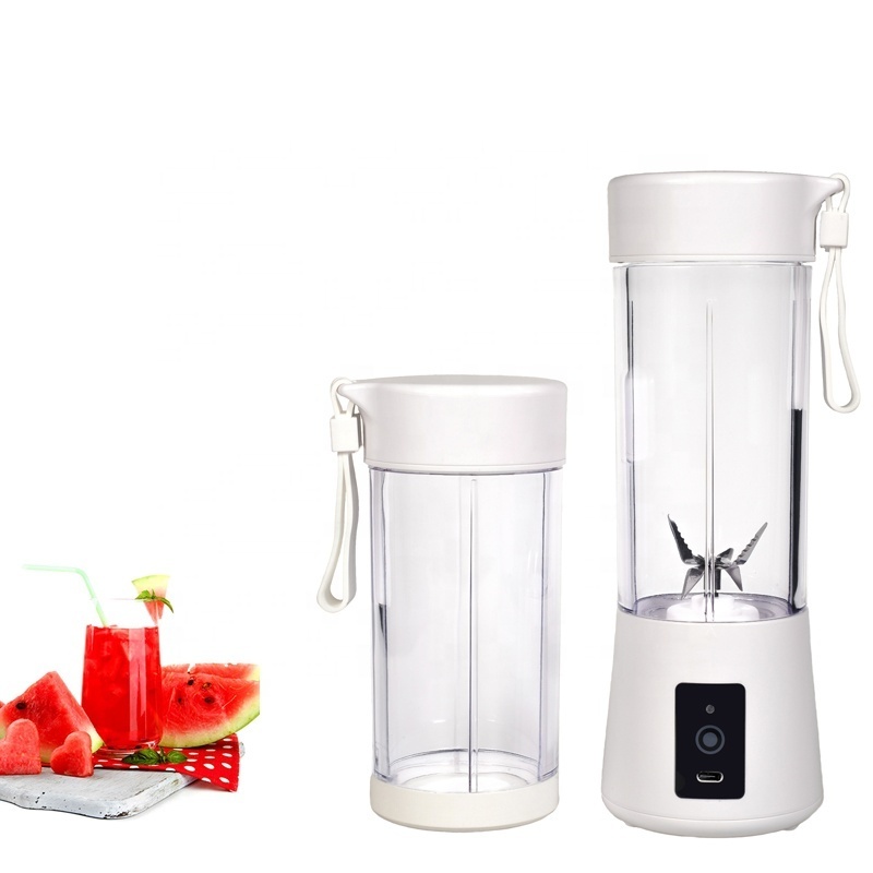 First Piece Special Price Fruit Juicer cup maker 400ML+380ML coffee grinder machine 6 blades juice makers travel blender