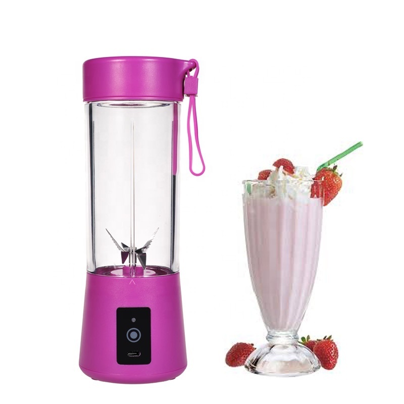 7.4V 4000mAh portable blender with smoothie maker 150w 450ML juicer extractor machine on the go for ice coffee