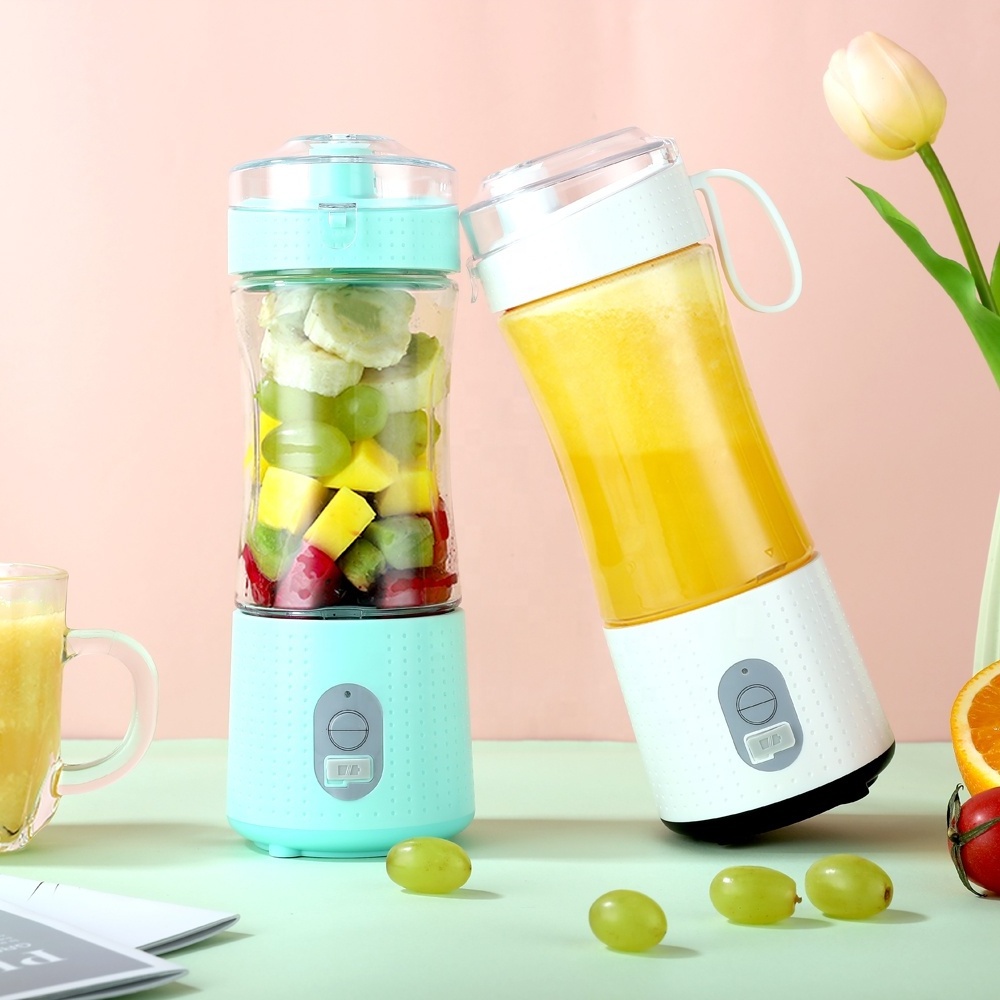 Special price rechargeable portable milkshake blender mixer 230w 380ml mini usb fruit juicer hand vegetable grinder