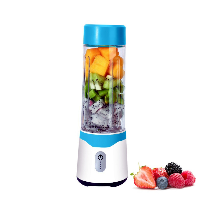 First Piece Special Price battery operated hand press portable smoothie juicer extractor blender 500ml+350ml coffee mixer bottle