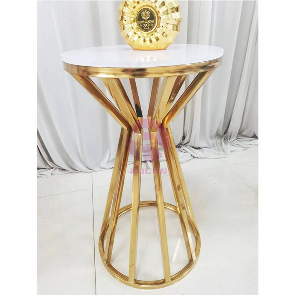 White Top Gold Cinderella Stand Pedestal Set Wedding Cake Pedestal Cake Plinth Set