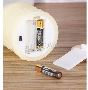 Flameless Candles Flameless Candlestick Remote Control Battery Candles No Wax Wedding Party Home Decoration