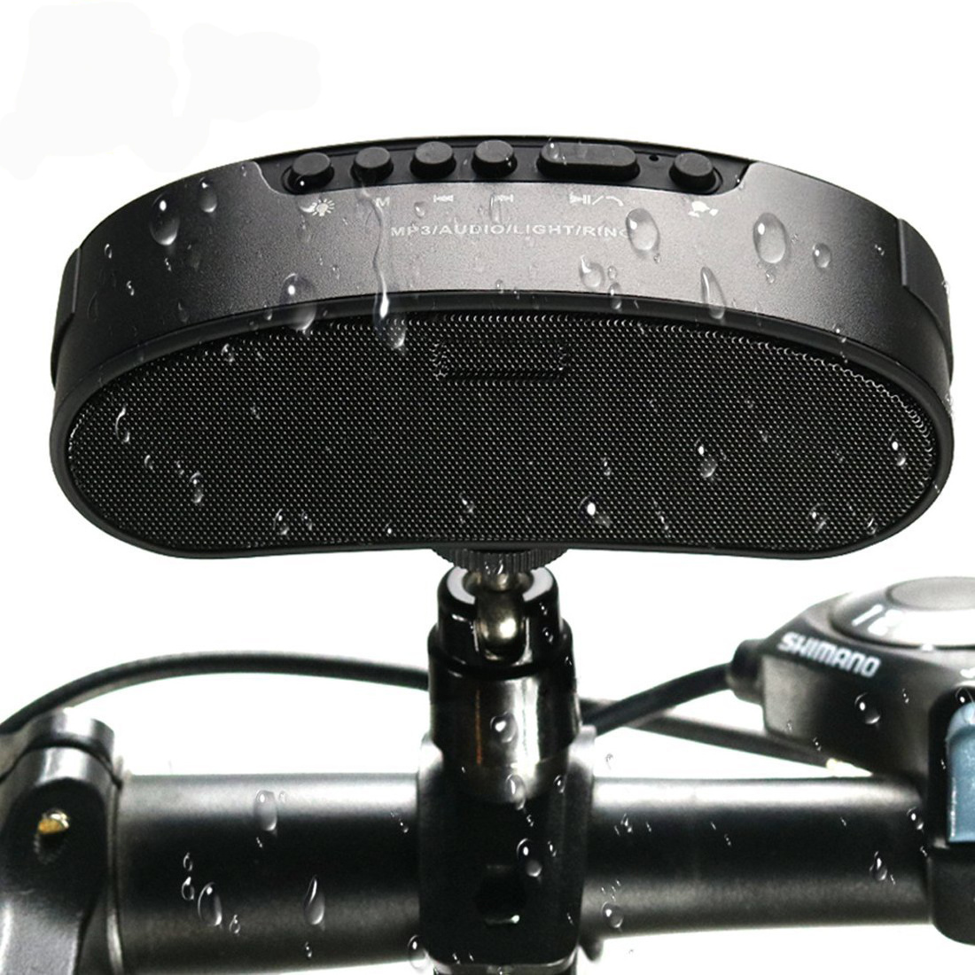 New Design Bicycle Speaker With Led Lighting BT Connection Large Power Cycling Outdoor Equipment Waterproof Bt Speaker