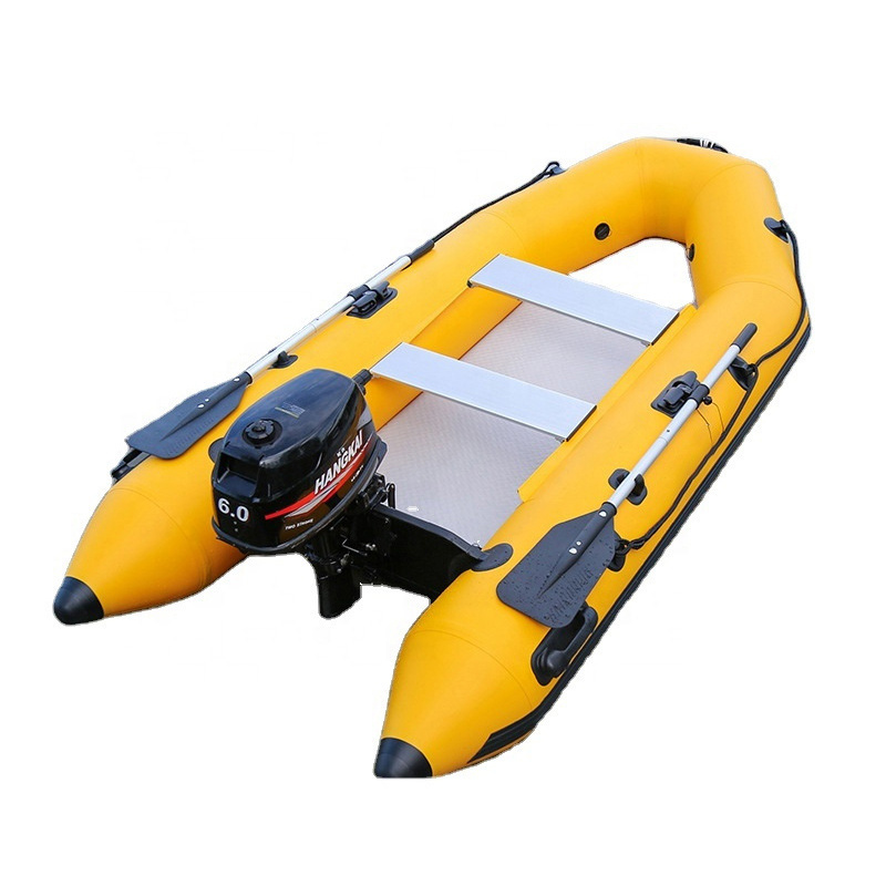 Factory Direct OUTBOARD Aluminium Canoes Plastic Kayak Made In China For Both Fishing And Recreation Inflatable Boat