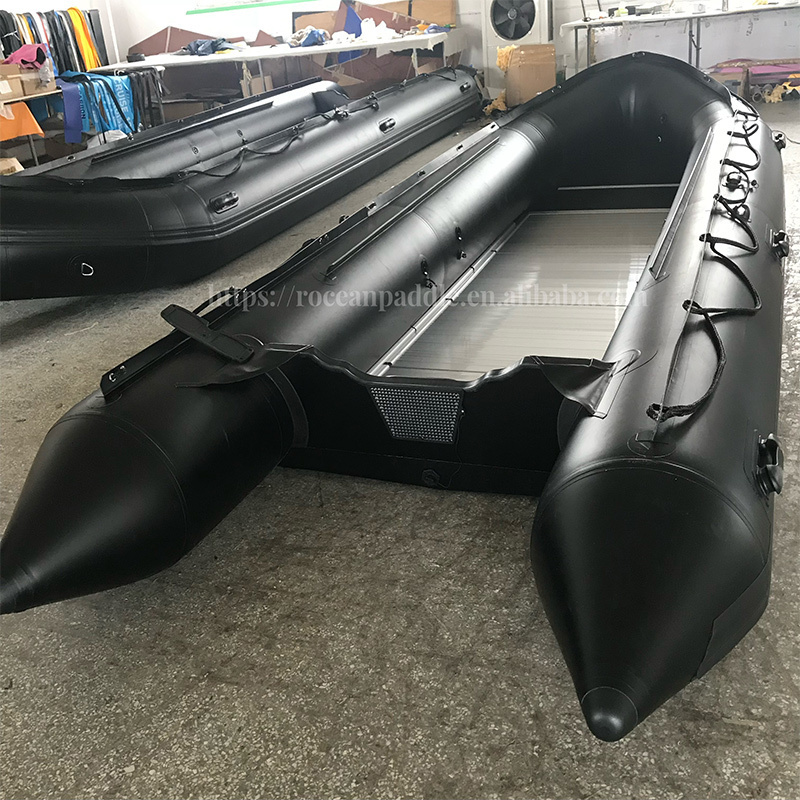 Durable High Quality 40 Passengers Large Inflatable Rubber Boat 8 meters for sale