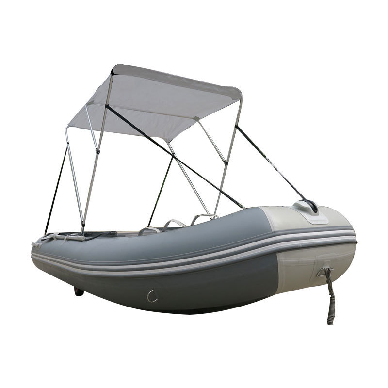 420cm V keel inflatable yacht tender boat with aluminum floor