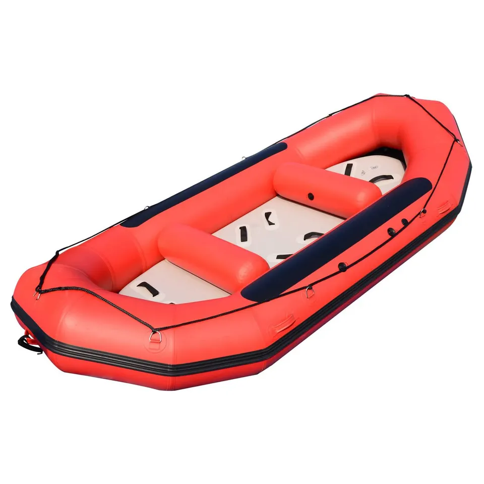 Cheap Popular orca hypalon whitewater rafting boat rubber life rafts for 6 8 10 person