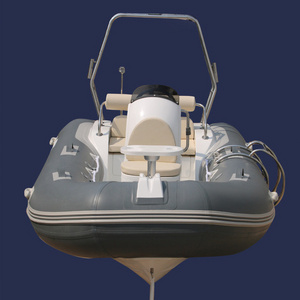 Factory (12.8ft)390cm 5 people rib rigid hull fiberglass open boat