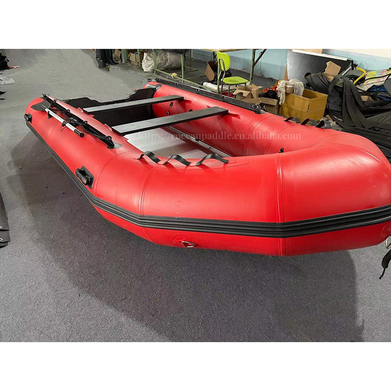 Solar Marine 5 Person 300 CM Inflatable Assault Kayak Speed Boat Fishing Canoe Hovercraft