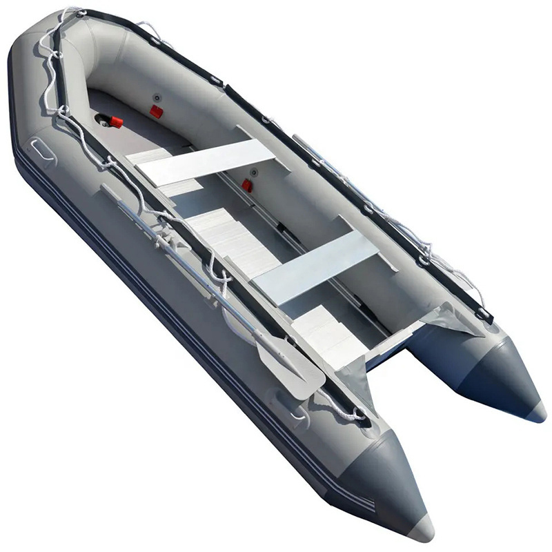 Factory Direct OUTBOARD Aluminium Canoes Plastic Kayak Made In China For Both Fishing And Recreation Inflatable Boat