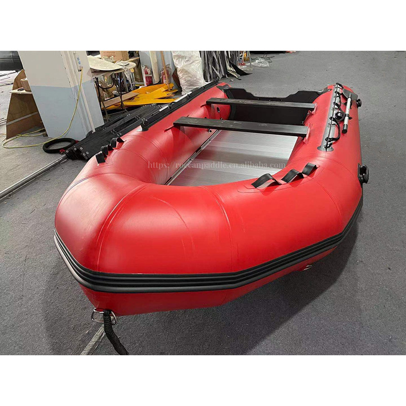 Solar Marine 5 Person 300 CM Inflatable Assault Kayak Speed Boat Fishing Canoe Hovercraft