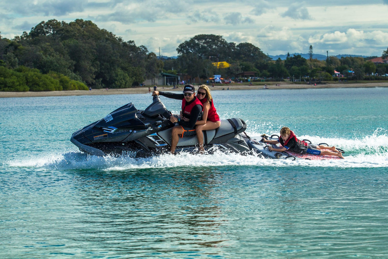 inflatable rescue board jet ski sled rescue sled