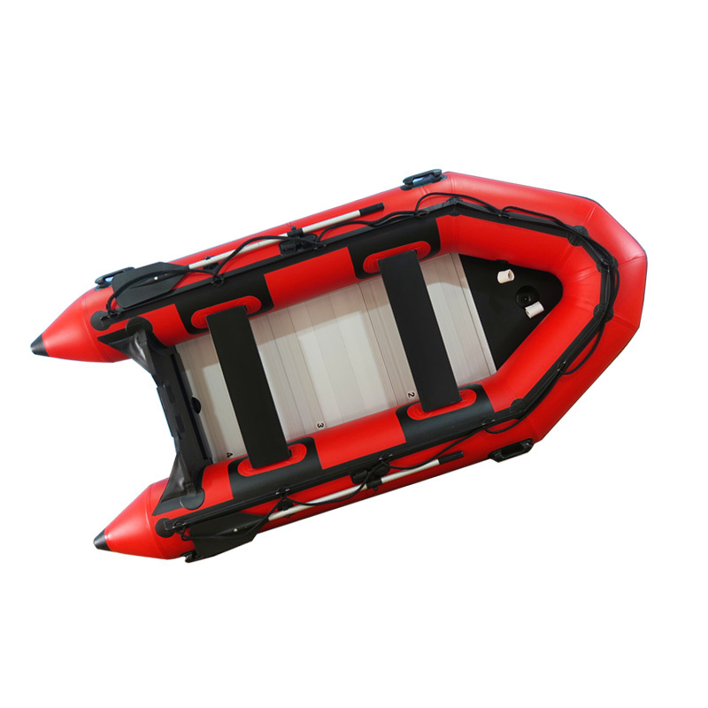 2 3 4 5 Person Foldable Inflatable Fishing Boats with Outboard Motor for Speed Sport